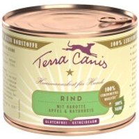 Terra Canis Classic Adult 12x200g Rind mit Karotte, Apfel & Naturreis von Terra Canis