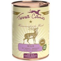 Terra Canis Classic Adult 6x400g Wild mit Kürbis, Preiselbeeren & Amaranth von Terra Canis