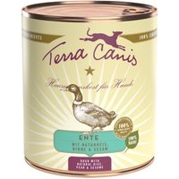 Terra Canis Classic Adult 6x800g Ente mit Naturreis, Birne und Sesam von Terra Canis