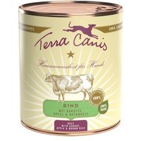 Terra Canis Classic Adult 6x800g Rind mit Karotte, Apfel und Naturreis von Terra Canis