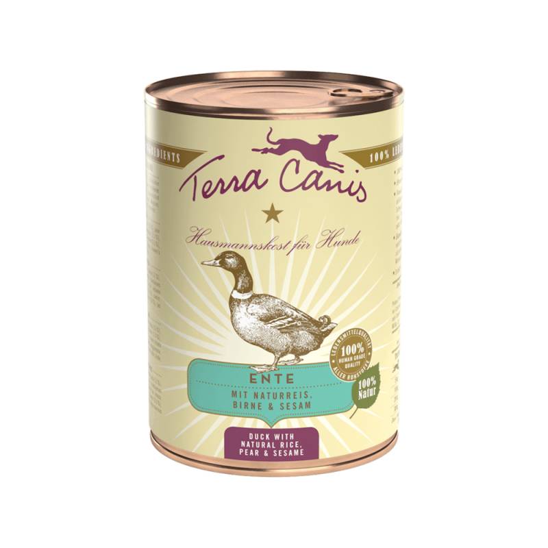 Terra Canis Classic Can - Ente - 6 x 400 g Terra Canis Classic Can - Ente - 6 x 400 g von Terra Canis