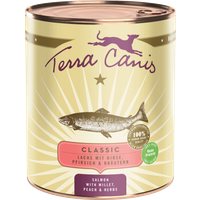 Terra Canis Classic | Lachs mit Hirse, Pfirsich und Kräutern 800g von Terra Canis