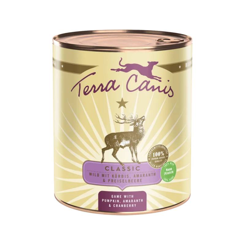 Terra Canis Classic Wild mit Kürbis - 6 x 800 g von Terra Canis
