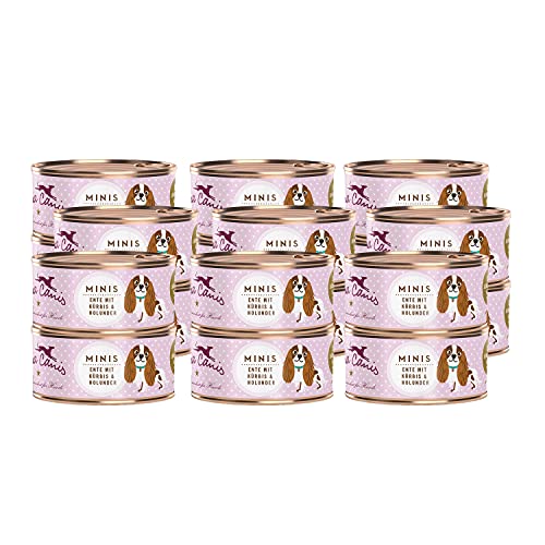 Terra Canis Ente, Kürbis, Erdbeere & Holunder Mini-Hunde Nassfutter, 18x100g I Premium Hundefutter in 100% Lebensmittelqualität Aller Rohstoffe I Kalziumreich, gesund, Getreide- & glutenfrei Terra Canis Ente, Kürbis, Erdbeere & Holunder Mini-Hunde Nassfutter, 18x100g I Premium Hundefutter in 100% Lebensmittelqualität Aller Rohstoffe I Kalziumreich, gesund, Getreide- & glutenfrei von Terra Canis
