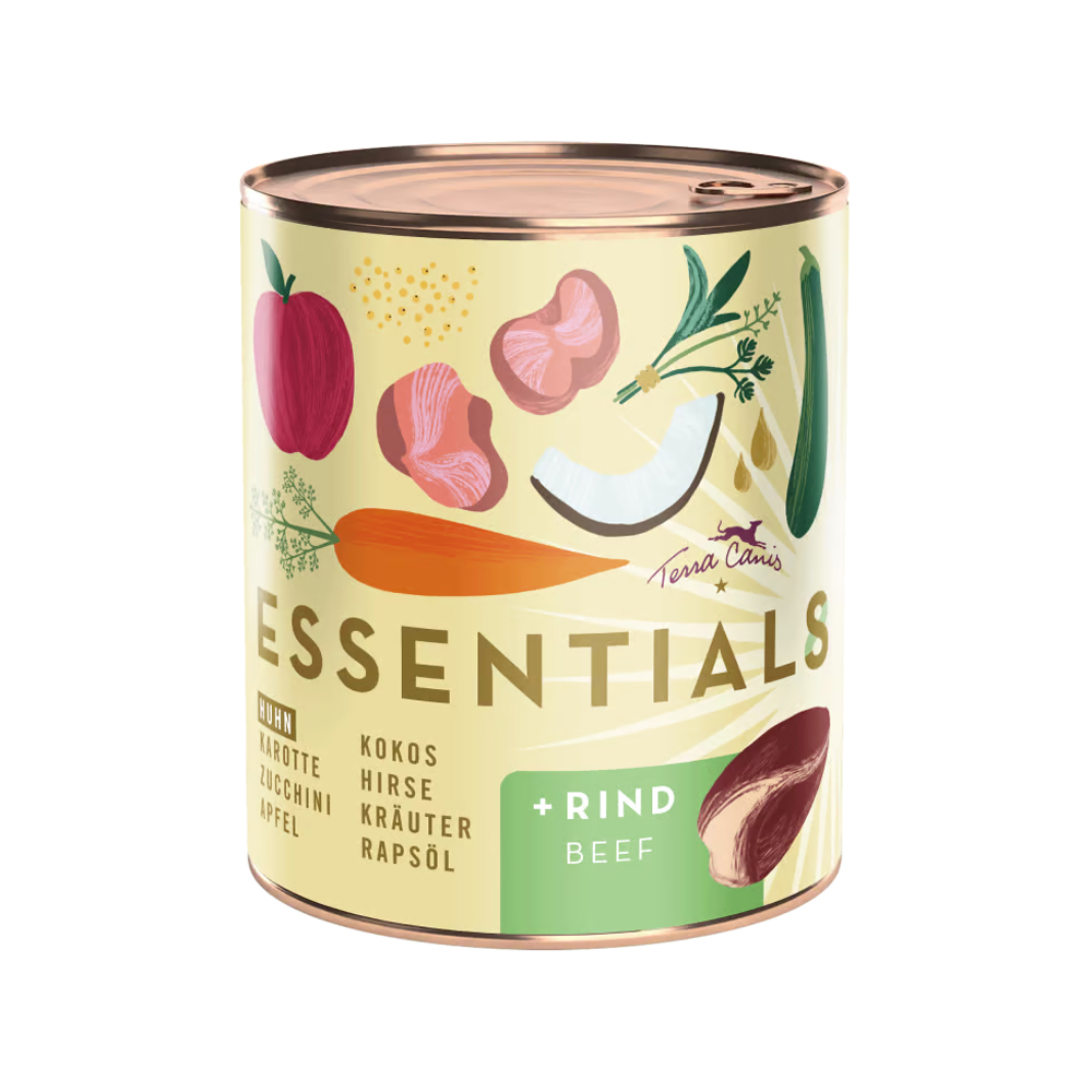 Terra Canis Essential 8 Can - Huhn & Pferd - 6 x 780 g Terra Canis Essential 8 Can - Huhn & Pferd - 6 x 780 g von Terra Canis