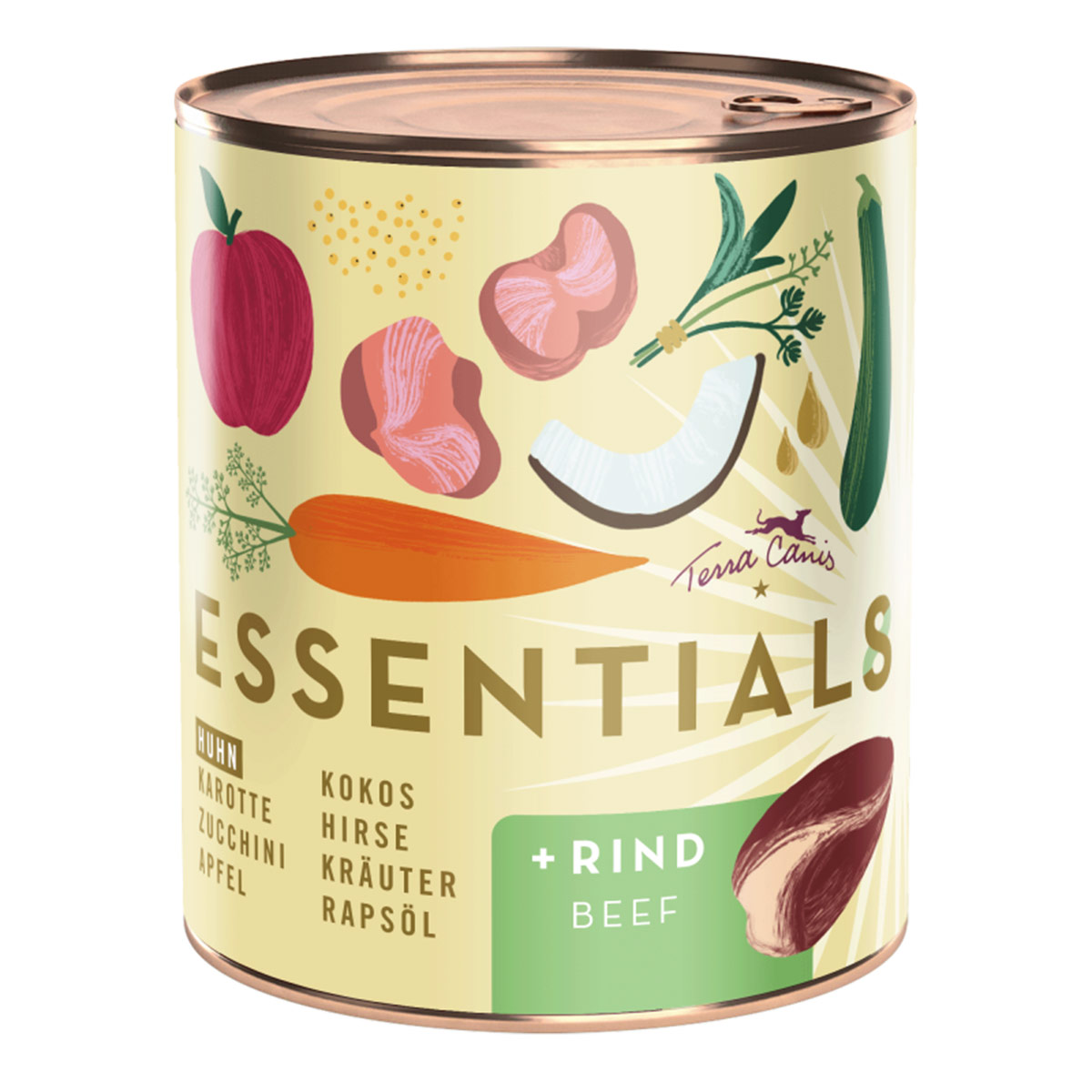 Terra Canis Essential 8 Huhn + Rind 6 x 780 g Terra Canis Essential 8 Huhn + Rind 6 x 780 g von Terra Canis