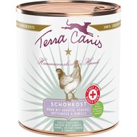 Terra Canis First Aid Schonkost 6 x 800 g - Huhn mit Karotte, Fenchel, Hüttenkäse & Kamille von Terra Canis
