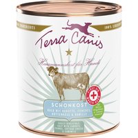 Terra Canis First Aid Schonkost 6 x 800 g - Kalb mit Karotte, Fenchel, Hüttenkäse & Kamille von Terra Canis
