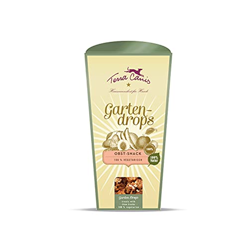 Terra Canis Obst & Kokosmehl - Gartendrops, 100g I Vegetarische Premium Kekse für Hunde in 100% Lebensmittelqualität Aller Rohstoffe I Getreidefrei & glutenfrei Terra Canis Obst & Kokosmehl - Gartendrops, 100g I Vegetarische Premium Kekse für Hunde in 100% Lebensmittelqualität Aller Rohstoffe I Getreidefrei & glutenfrei von Terra Canis
