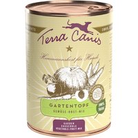 Terra Canis Gartentopf, Gemüse-Obst-Mix - 6 x 400 g von Terra Canis