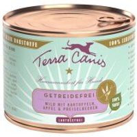 Terra Canis Getreidefrei Adult 12x200g Wild mit Kartoffeln, Apfel & Preiselbeeren von Terra Canis