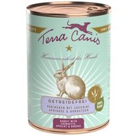 Terra Canis Getreidefrei Adult 6x400g Kaninchen mit Zucchini, Aprikose & Borretsch von Terra Canis