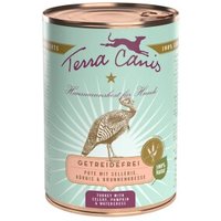 Terra Canis Getreidefrei Adult 6x400g Pute mit Sellerie, Kürbis und Brunnenkresse von Terra Canis