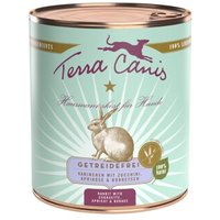 Terra Canis Getreidefrei Adult 6x800g Kaninchen mit Zucchini, Aprikose und Borretsch von Terra Canis