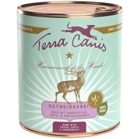 Terra Canis Getreidefrei Adult 6x800g Wild mit Kartoffeln, Apfel und Preiselbeeren von Terra Canis