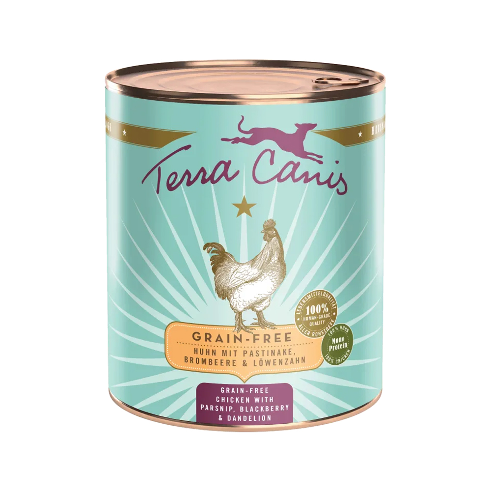 Terra Canis Getreidefrei Huhn mit Pastinake - 6 x 800 g Terra Canis Getreidefrei Huhn mit Pastinake - 6 x 800 g von Terra Canis