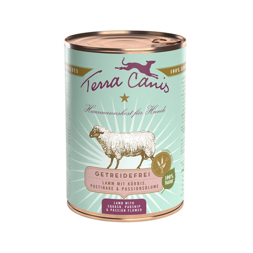 Terra Canis Getreidefrei Hundefutter - Dosen - Lamm - 6 x 400 g Terra Canis Getreidefrei Hundefutter - Dosen - Lamm - 6 x 400 g von Terra Canis