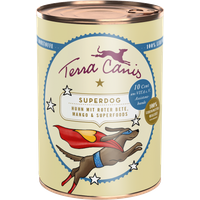 Terra Canis Getreidefrei | Superdog – Huhn mit roter Bete, Mango und Superfoods 6x 400g von Terra Canis