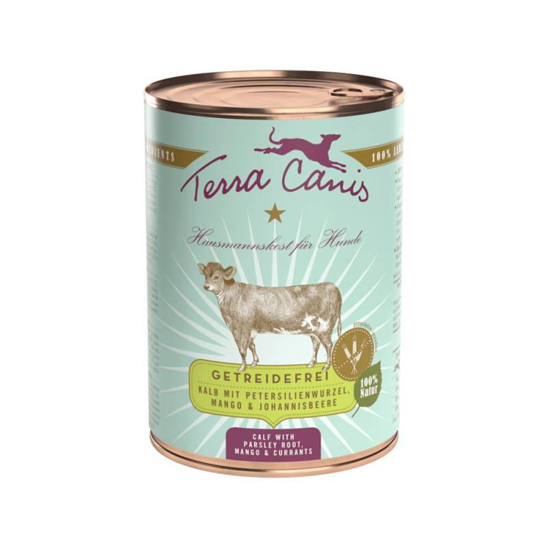Terra Canis Grainfree Can - Kalb - 6 x 400 g Terra Canis Grainfree Can - Kalb - 6 x 400 g von Terra Canis