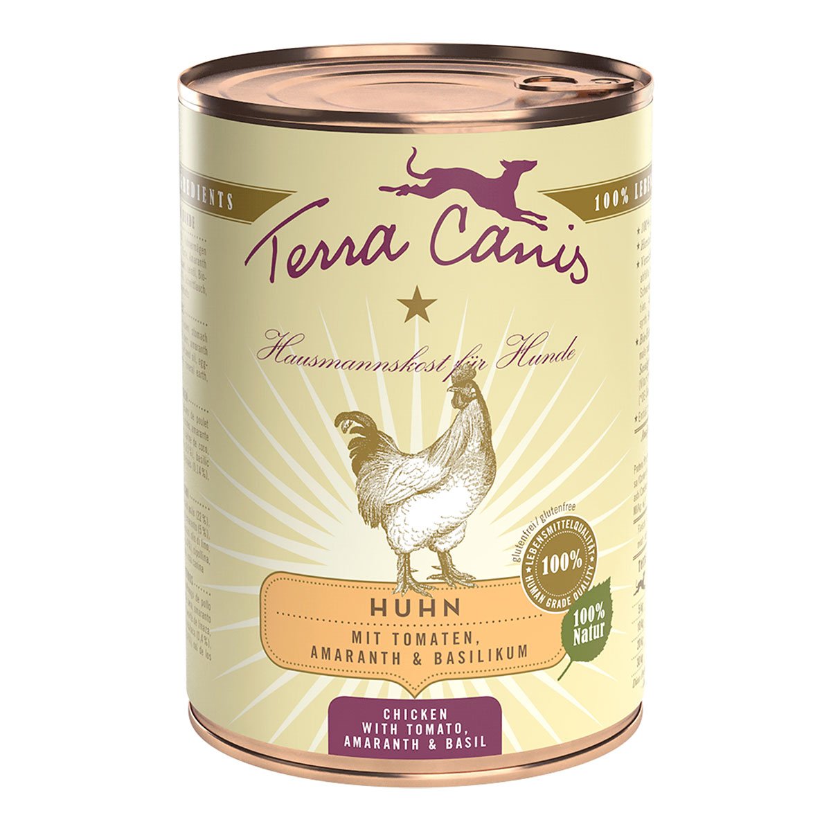 Terra Canis CLASSIC – Huhn mit Tomate, Amaranth und Basilikum 12x400g von Terra Canis