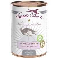 Terra Canis Hypoallergen Adult 6x400g Strauss mit Pastinake von Terra Canis