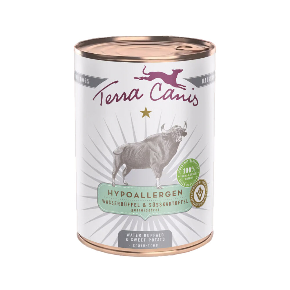 Terra Canis Hypoallergen - Büffel - 6 x 400 Gramm Terra Canis Hypoallergen - Büffel - 6 x 400 Gramm von Terra Canis
