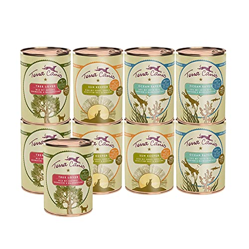 Terra Canis Kennenlernpaket L - Love The Planet, 9x400g I Premium Hundefutter in 100% Lebensmittelqualität Aller Rohstoffe I Reichhaltig & gesund I leicht verdaulich von Terra Canis
