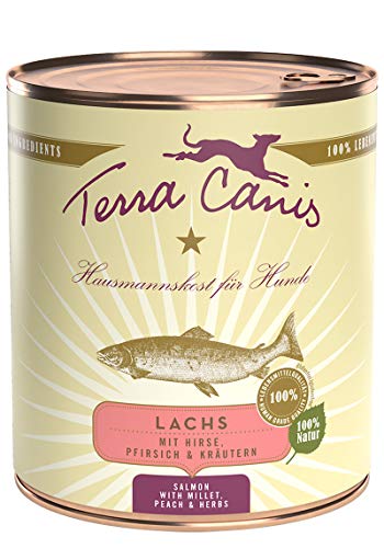 Terra Canis | Lachs mit Hirse, Pfirsich und Kräutern | Nassfutter | 800g Terra Canis | Lachs mit Hirse, Pfirsich und Kräutern | Nassfutter | 800g von Terra Canis