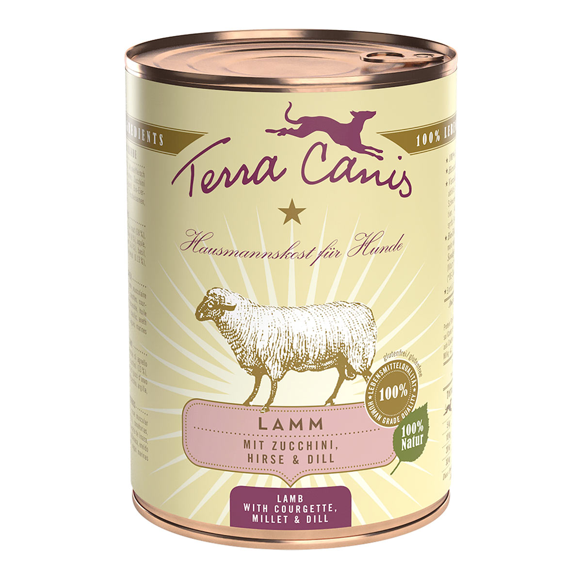 Terra Canis Lamm mit Zucchini 6x400g von Terra Canis