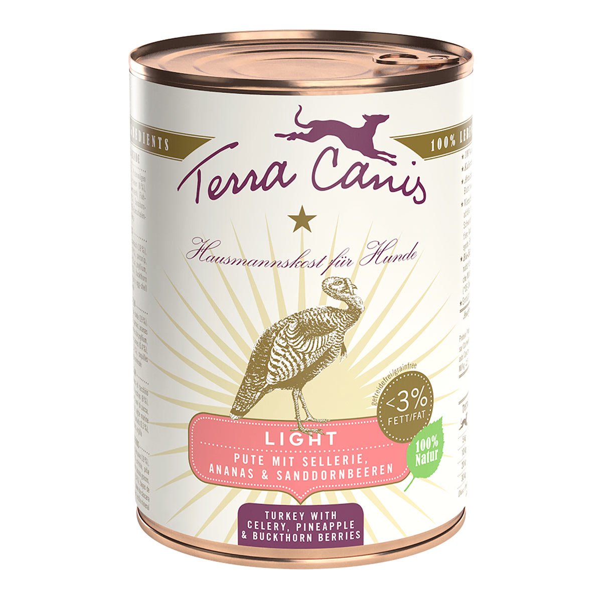 Terra Canis Light - Pute mit Sellerie 6x400g von Terra Canis