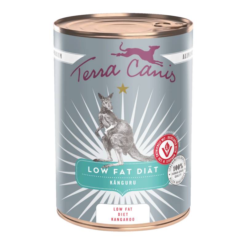 Terra Canis Low Fat Diet 6 x 400 g - Känguru von Terra Canis