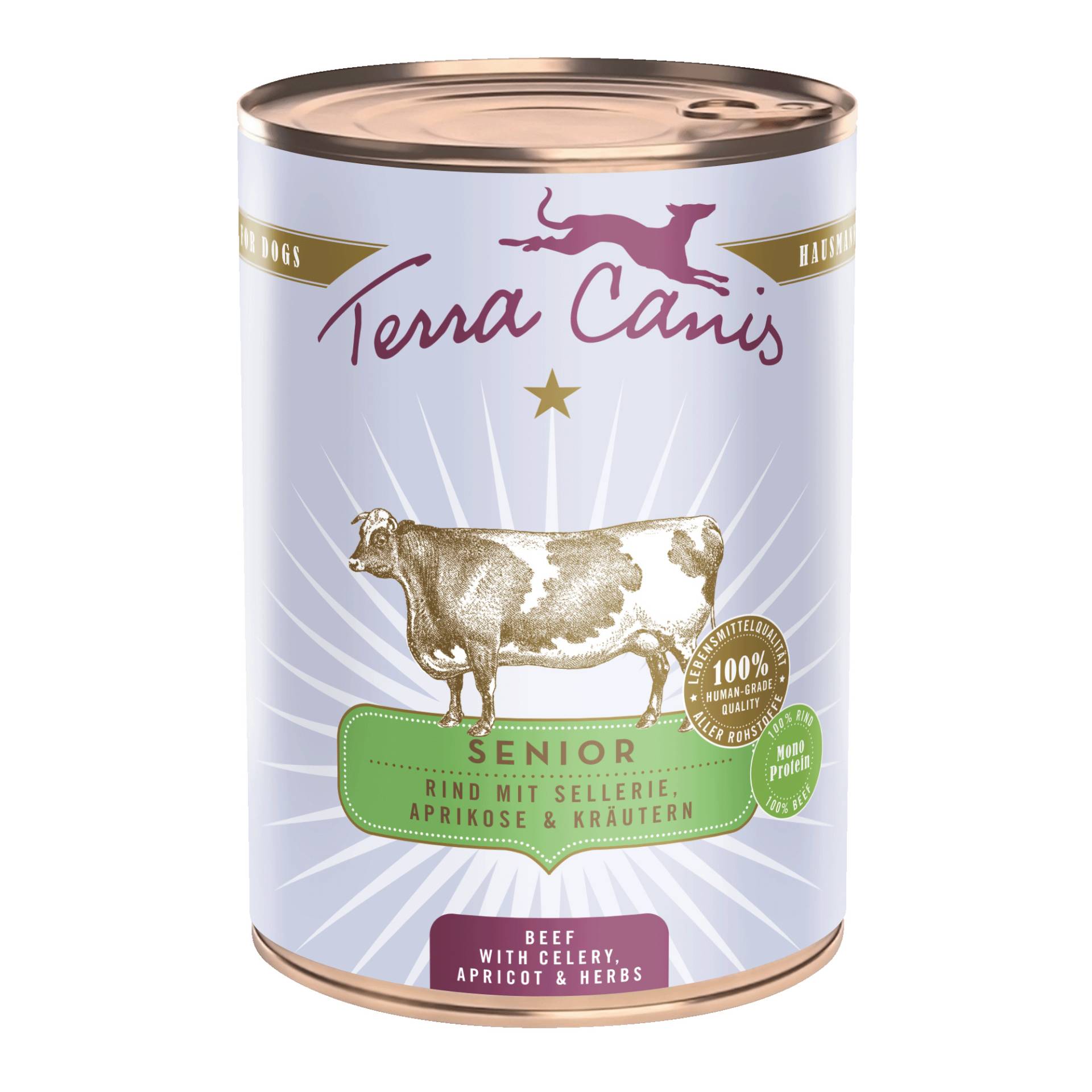 Terra Canis Menü Senior - Sparpaket: Rind 12 x 400 g Terra Canis Menü Senior - Sparpaket: Rind 12 x 400 g von Terra Canis