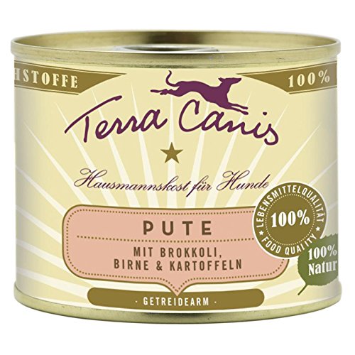 Terra Canis | Pute mit Brokkoli Birne und Kartoffel | 12 x 200 g von Terra Canis