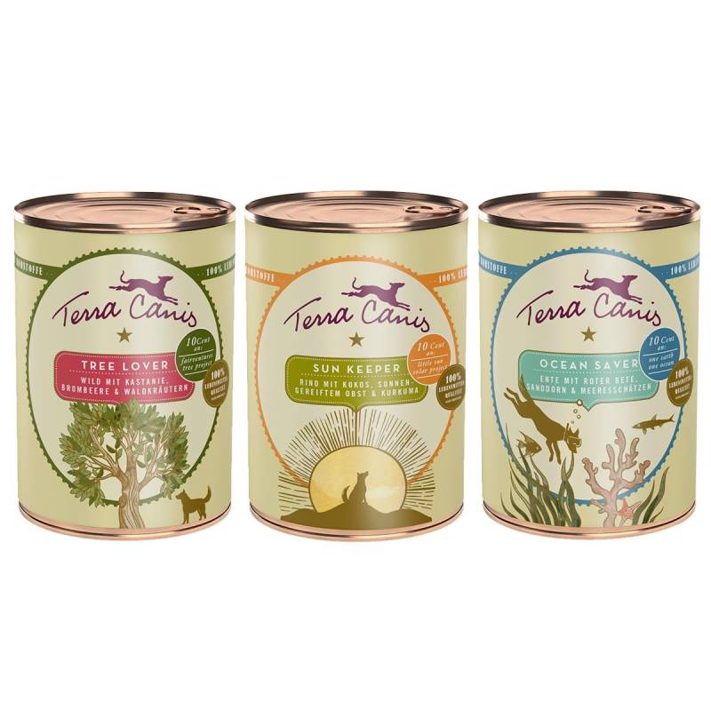 Terra Canis Love the Planet Mixpaket SunTree & Ocean 18x400g von Terra Canis