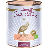 Terra Canis Senior | Pute mit Papaya, Brokkoli und Gesundheitskräutern 800g von Terra Canis