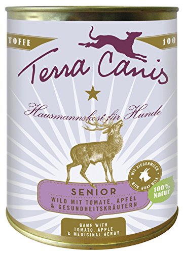 Terra Canis | Senior Wild mit Tomate, Apfel und Gesundheitskräutern | 6 x 800 g von TerraCanis