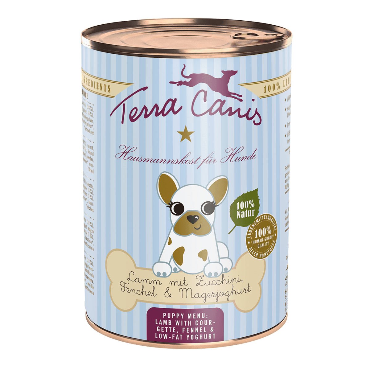 Terra Canis WELPE – Lamm mit Zucchini 6x400g von Terra Canis