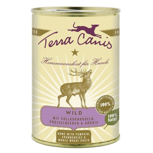 Terra Canis | Wild mit Kürbis, Preiselbeeren und Amaranth | 12 x 400 g von Terra Canis