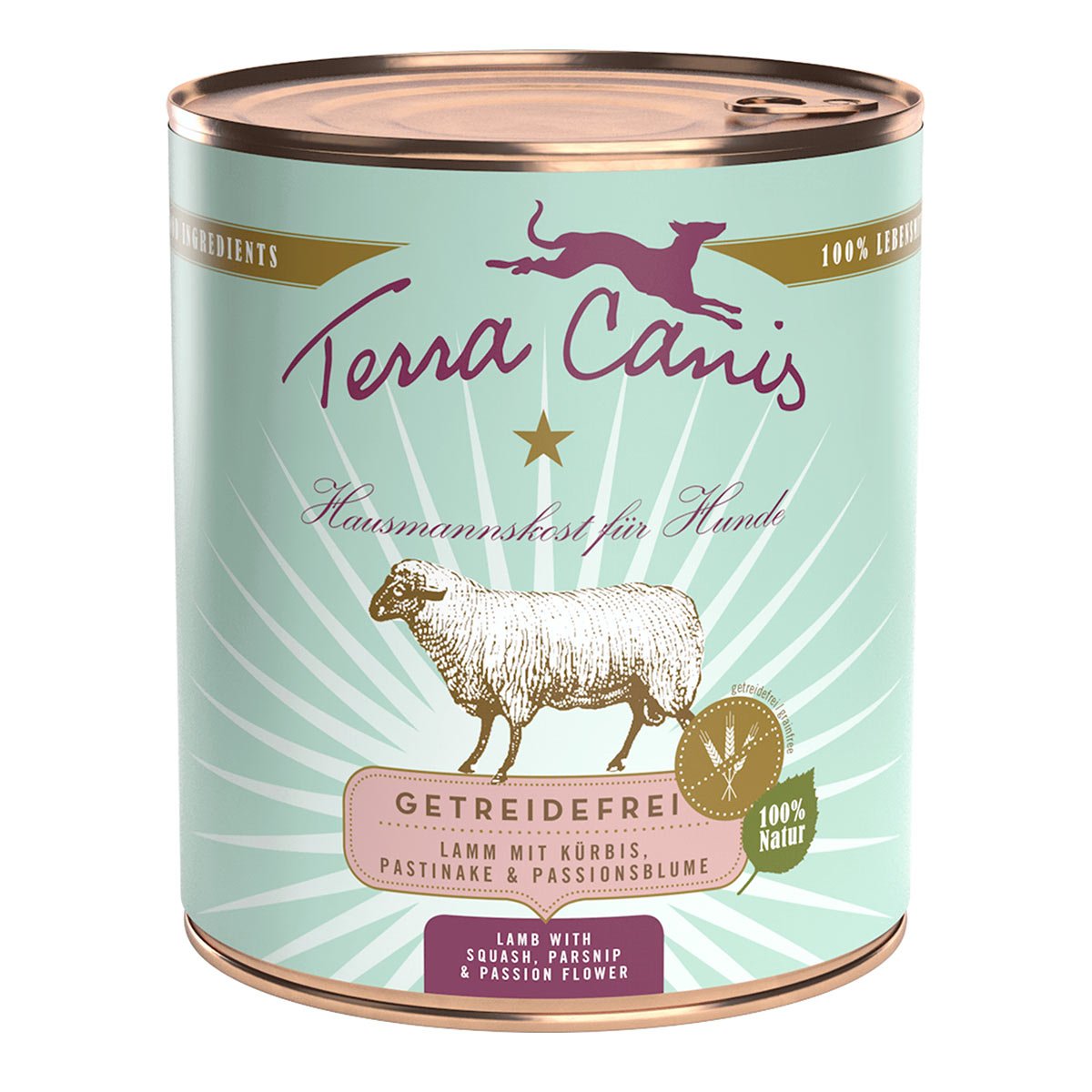 Terra Canis getreidefrei Lamm mit Kürbis 6x800g Terra Canis getreidefrei Lamm mit Kürbis 6x800g von Terra Canis