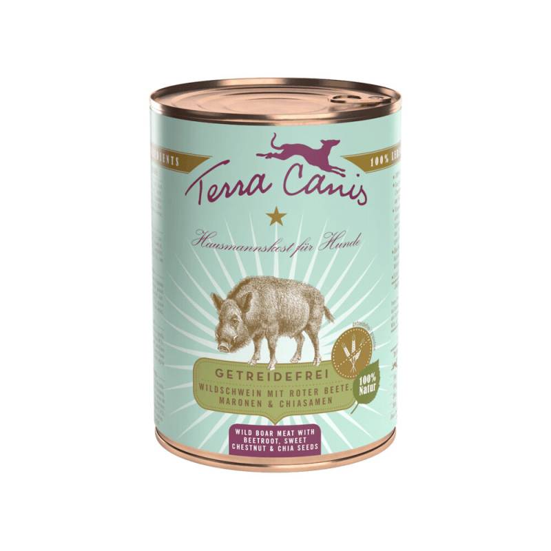 Terra Canis - getreidefrei - Wildschwein - 6 x 400 g von Terra Canis