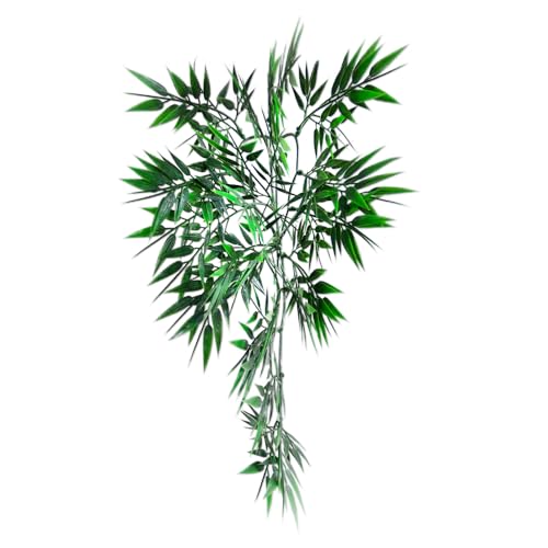Kunstpflanze Bambus - Hängepflanze für Terrarien als Versteck für Ihr Terrarium - Terrarium Plants - Big Bamboo Rattan 30-60 cm (Small 30 cm) von Terra Exotica