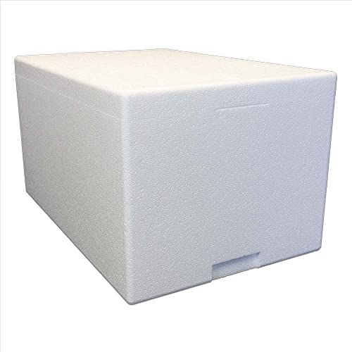 Styroporbox/Thermobox - 41,5 Liter - 60 x 40 x 33 cm/Wandstärke 4 cm - Styrobox von Terra Exotica