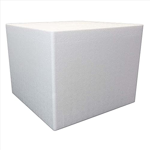 Styroporbox/Thermobox - 48,0 Liter - 48,0 x 48,0 x 38,0 cm/Wandstärke 4 cm - Styrobox von Terra Exotica