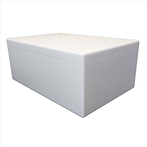 Styroporbox/Thermobox - 66,0 Liter - 72,0 x 48,0 x 30,0 cm/Wandstärke 3 cm - Styrobox Styroporbox/Thermobox - 66,0 Liter - 72,0 x 48,0 x 30,0 cm/Wandstärke 3 cm - Styrobox von Terra Exotica