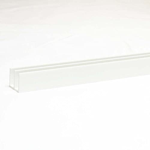 Terra Exotica Glasführungsprofil weiß 4 mm - 100 cm Oben Terra Exotica Glasführungsprofil weiß 4 mm - 100 cm Oben von Terra Exotica