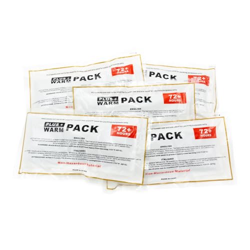 Terra Exotica Heat Pack 72 Stunden - 1, 5, 10, 25 o. 50 Stück - Wärmekissen für den Tierversand oder Pflanzenversand - Aktivierung durch Luftkontakt - Universalwärmer (5 Stück) Terra Exotica Heat Pack 72 Stunden - 1, 5, 10, 25 o. 50 Stück - Wärmekissen für den Tierversand oder Pflanzenversand - Aktivierung durch Luftkontakt - Universalwärmer (5 Stück) von Terra Exotica