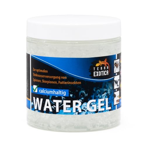Terra Exotica Wasser-Gel/Water-Gel in 250 ml oder 1000 ml - Sicherung der Wasser-Versorgung - optimal für Insekten, Spinnen, Skorpione (250 ml) von Terra Exotica