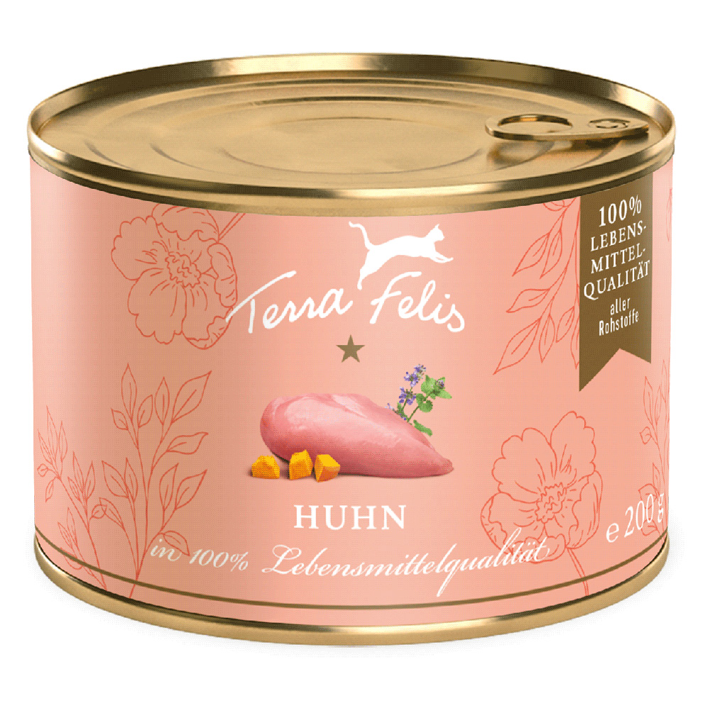 Sparpaket Terra Felis Complete 24 x 200 g - Huhn Sparpaket Terra Felis Complete 24 x 200 g - Huhn von Terra Felis