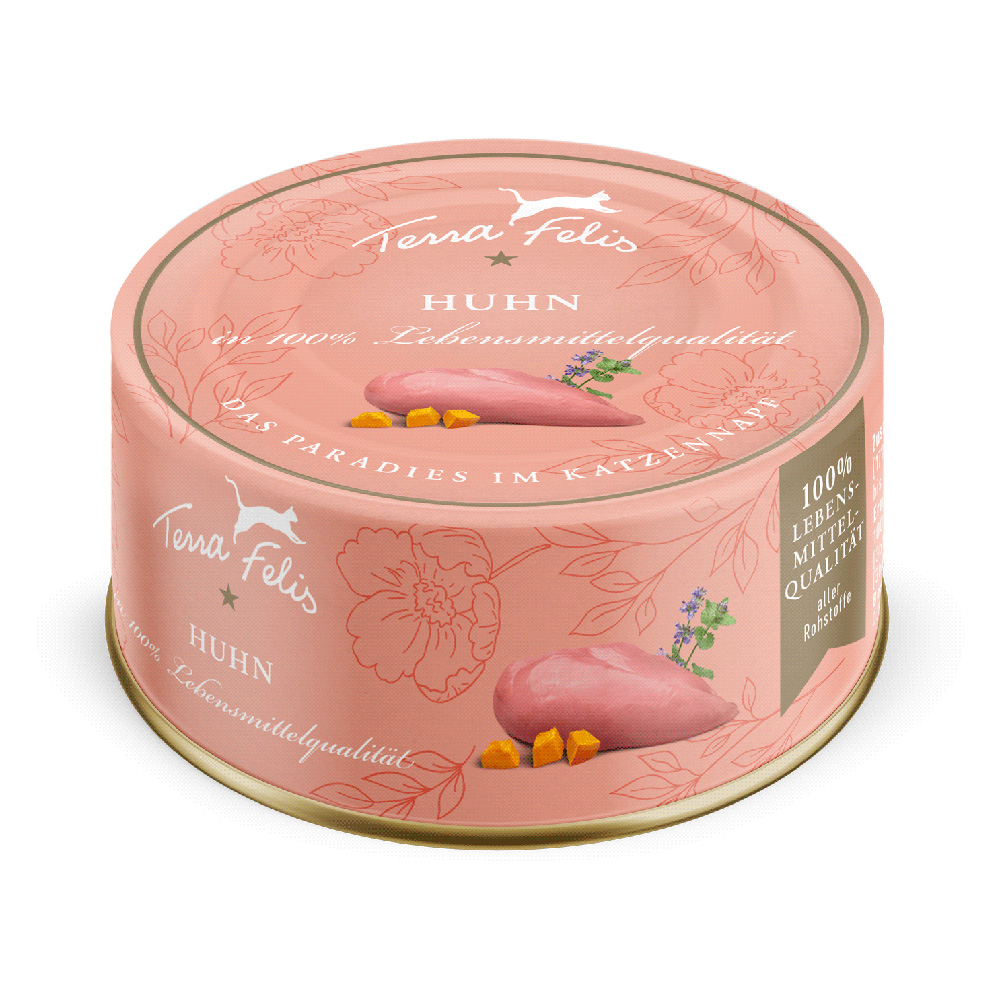 Sparpaket Terra Felis Complete 24 x 80 g - Huhn Sparpaket Terra Felis Complete 24 x 80 g - Huhn von Terra Felis