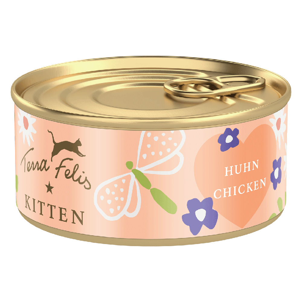 Terra Felis Kitten 18 x 70 g - Huhn von Terra Felis